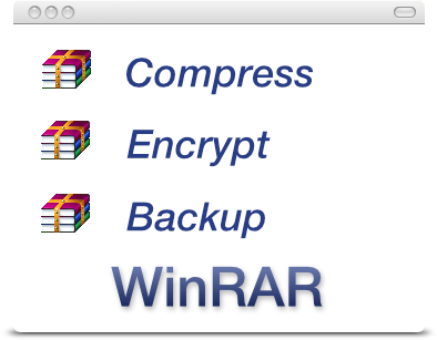 Compress, Encrypt, Backup - WinRAR v7